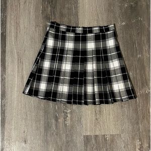 Edited plaid skirt